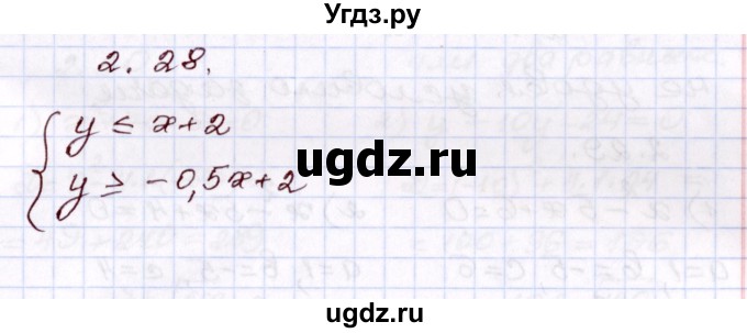 ГДЗ (Решебник) по алгебре 8 класс Шыныбеков А.Н. / раздел 2 / 2.28