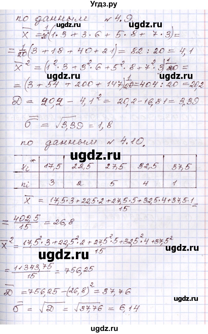 ГДЗ (Решебник) по алгебре 8 класс Шыныбеков А.Н. / раздел 4 / 4.25(продолжение 4)