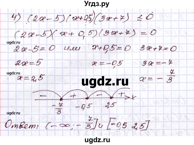 ГДЗ (Решебник) по алгебре 8 класс Шыныбеков А.Н. / раздел 5 / 5.43(продолжение 2)