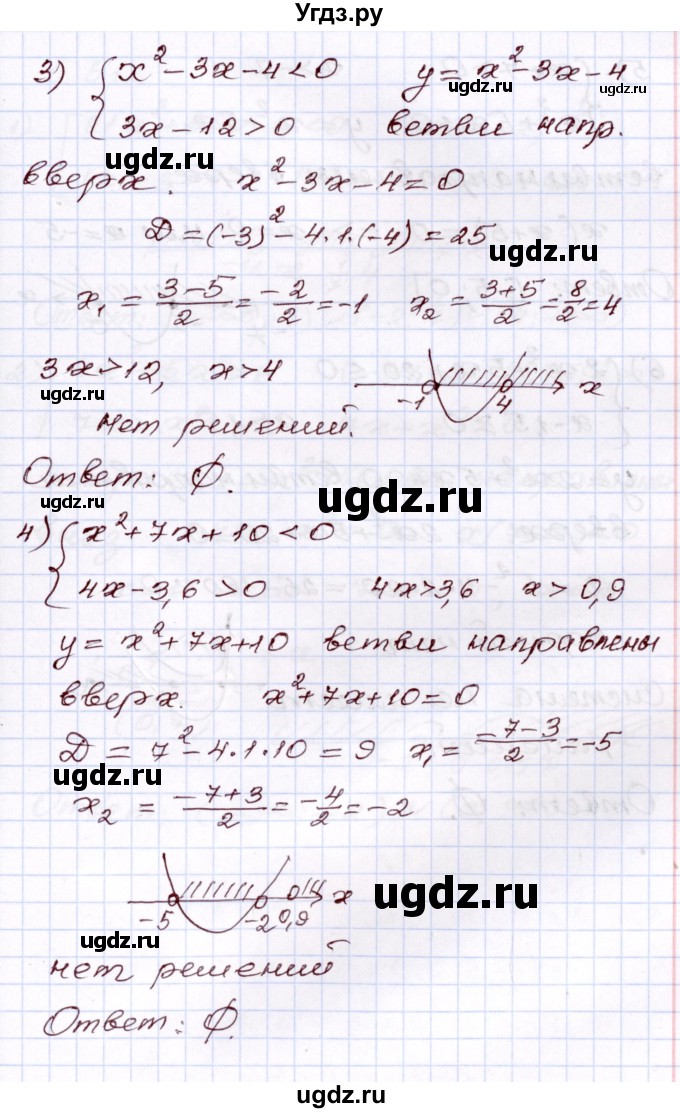 ГДЗ (Решебник) по алгебре 8 класс Шыныбеков А.Н. / раздел 5 / 5.50(продолжение 2)