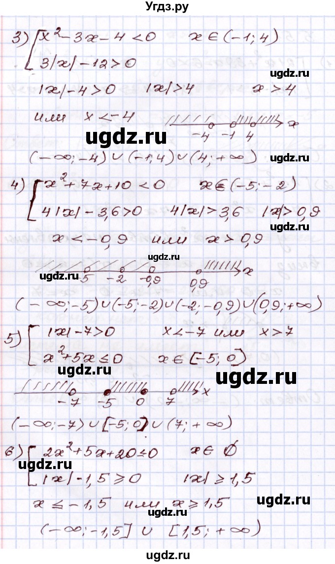 ГДЗ (Решебник) по алгебре 8 класс Шыныбеков А.Н. / раздел 5 / 5.51(продолжение 2)