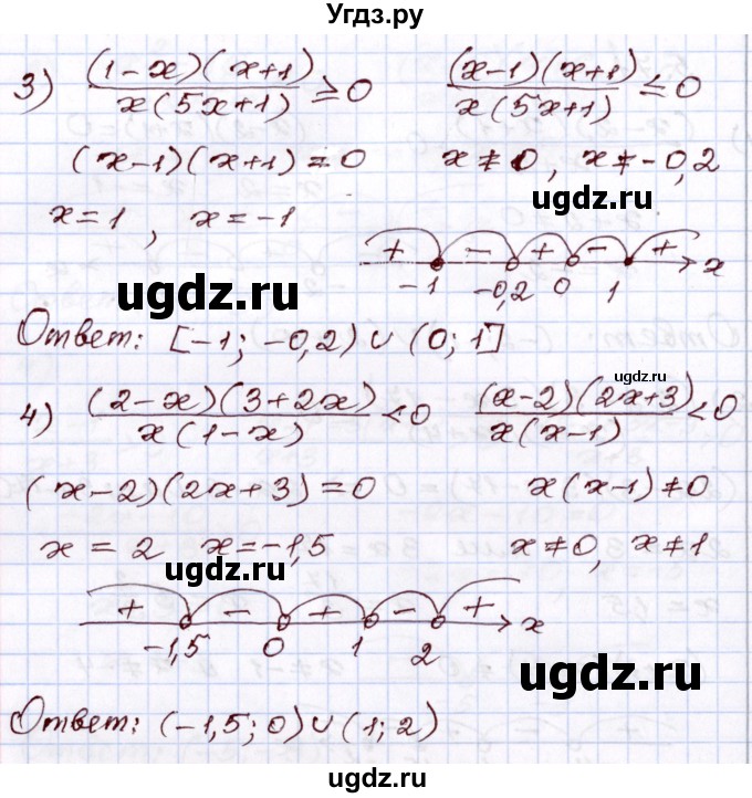 ГДЗ (Решебник) по алгебре 8 класс Шыныбеков А.Н. / раздел 5 / 5.71(продолжение 2)