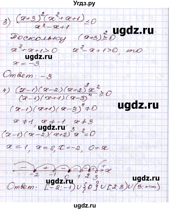 ГДЗ (Решебник) по алгебре 8 класс Шыныбеков А.Н. / раздел 5 / 5.73(продолжение 2)