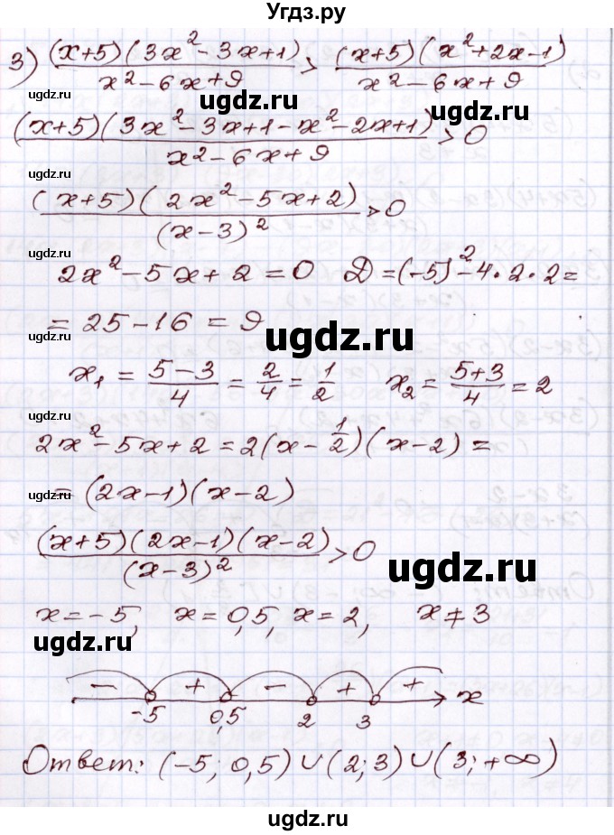 ГДЗ (Решебник) по алгебре 8 класс Шыныбеков А.Н. / раздел 5 / 5.77(продолжение 3)