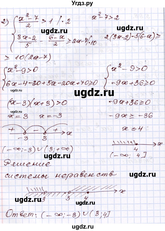 ГДЗ (Решебник) по алгебре 8 класс Шыныбеков А.Н. / раздел 5 / 5.88(продолжение 2)