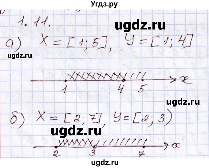 ГДЗ (Решебник) по алгебре 8 класс Мордкович А.Г. / §1 / 1.11