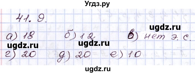 ГДЗ (Решебник) по алгебре 8 класс Мордкович А.Г. / §41 / 41.9