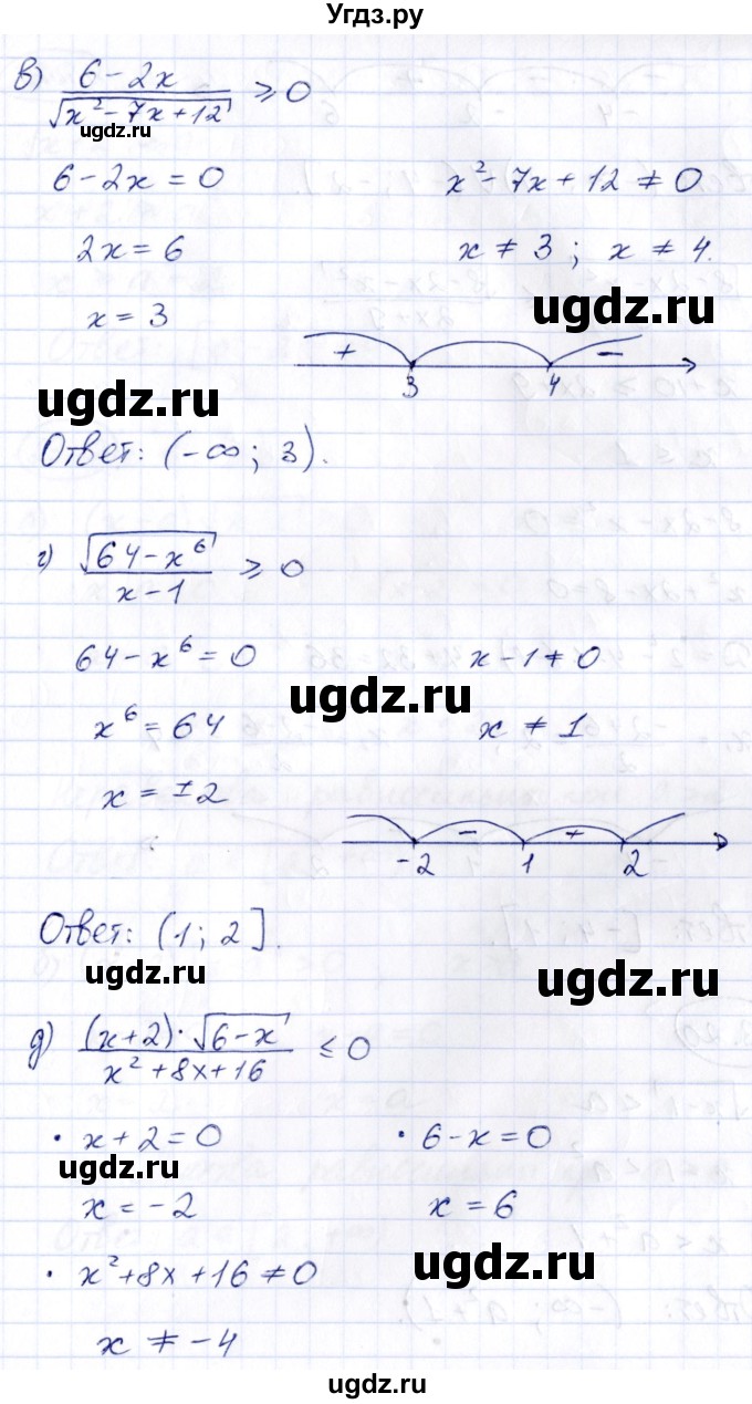 ГДЗ (Решебник) по алгебре 10 класс (сборник задач) Арефьева И.Г. / §23 / 23.19(продолжение 2)