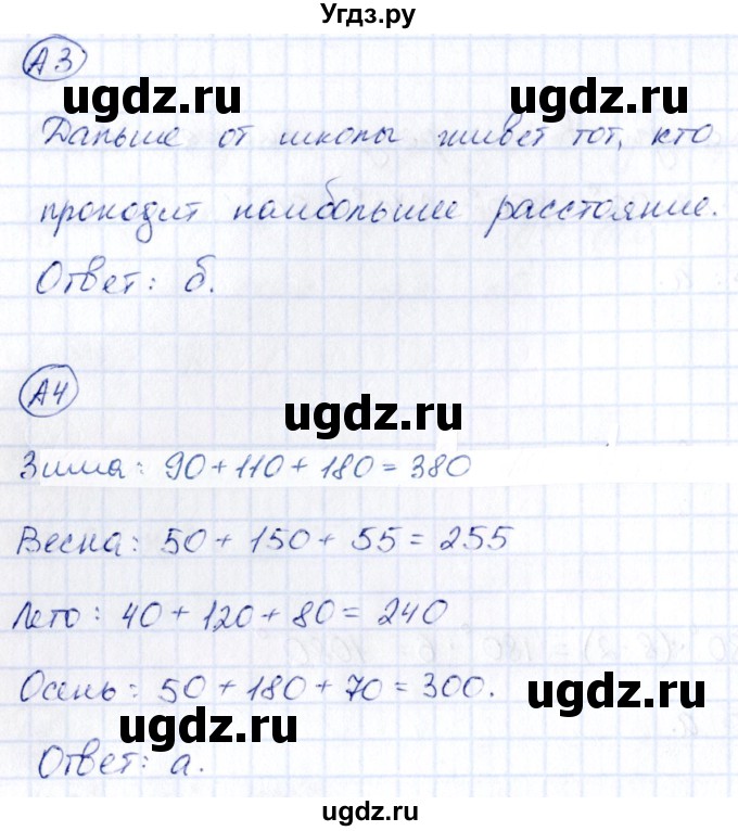ГДЗ (Решебник) по математике 4 класс (тесты) Быкова Т.П. / часть 2. страница / 31