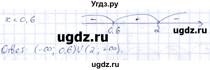 ГДЗ (Решебник) по алгебре 9 класс (контрольные и самостоятельные работы) Попов М.А. / самостоятельные работы / СР-2 / Вариант 2(продолжение 3)