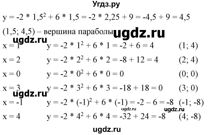 ГДЗ (Решебник) по алгебре 9 класс Бунимович Е.А. / упражнение / 117(продолжение 3)