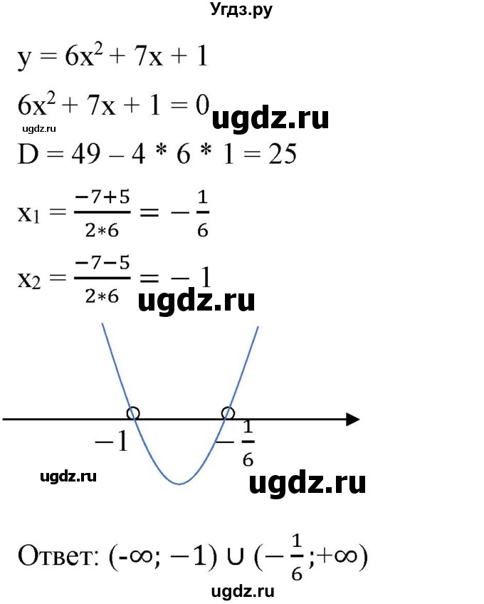 ГДЗ (Решебник) по алгебре 9 класс Бунимович Е.А. / упражнение / 171(продолжение 3)