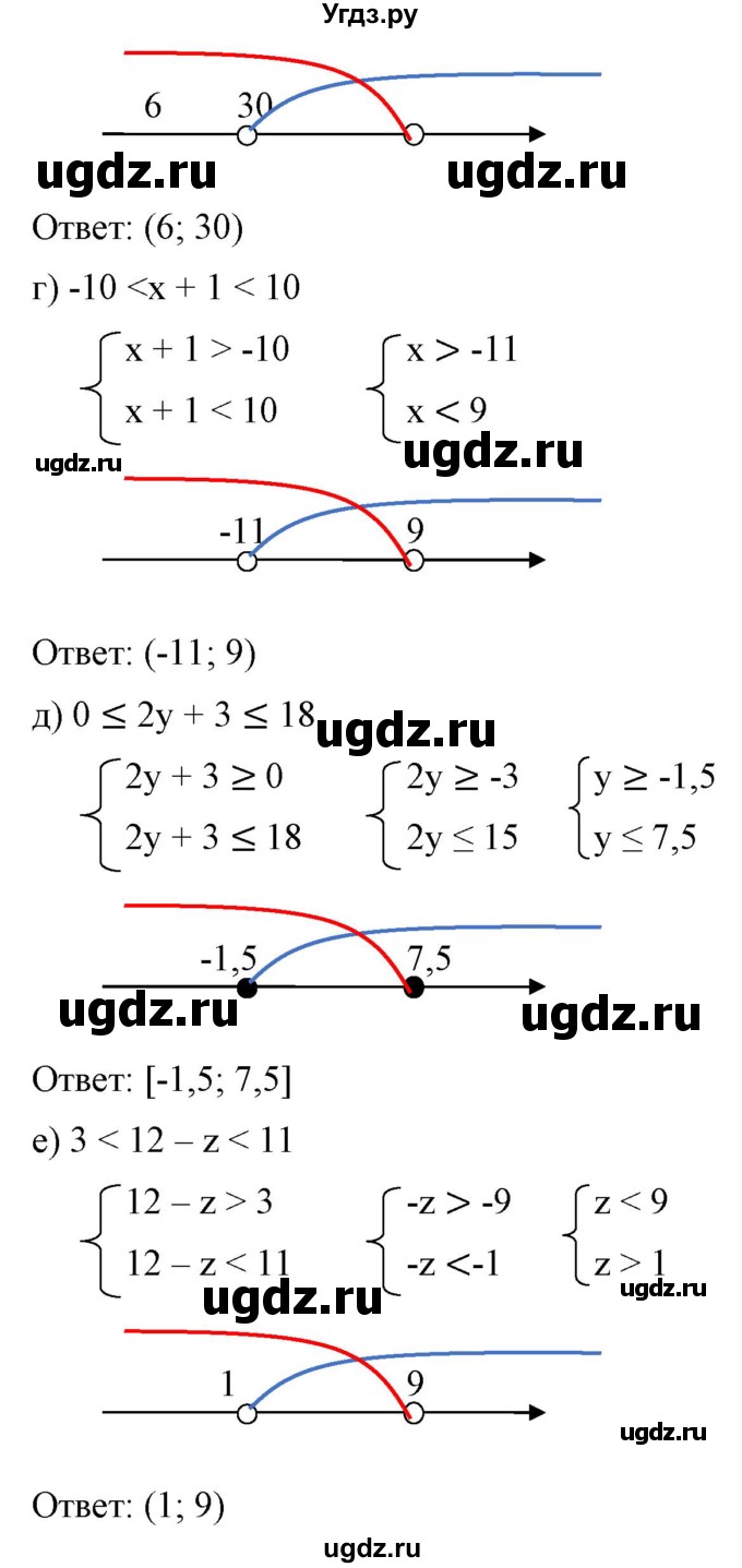 ГДЗ (Решебник) по алгебре 9 класс Бунимович Е.А. / упражнение / 82(продолжение 2)