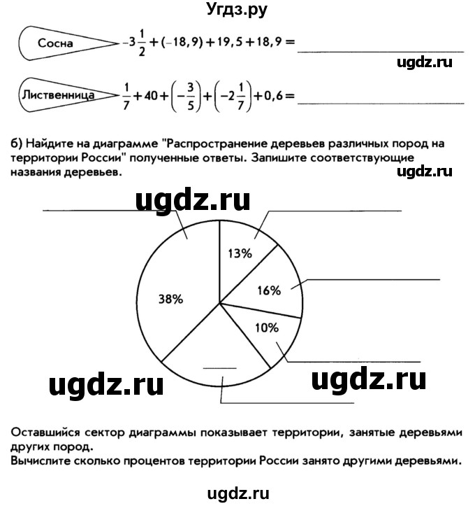 ГДЗ (Тетрадь) по математике 6 класс (рабочая тетрадь) Беленкова Е.Ю. / упражнение / 214(продолжение 2)