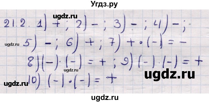 ГДЗ (Решебник) по алгебре 9 класс Абылкасымова А.Е. / §21 / 21.2