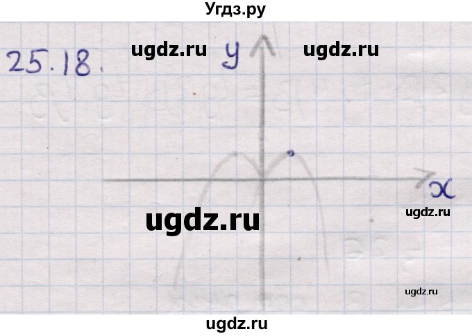 ГДЗ (Решебник) по алгебре 9 класс Абылкасымова А.Е. / §25 / 25.18