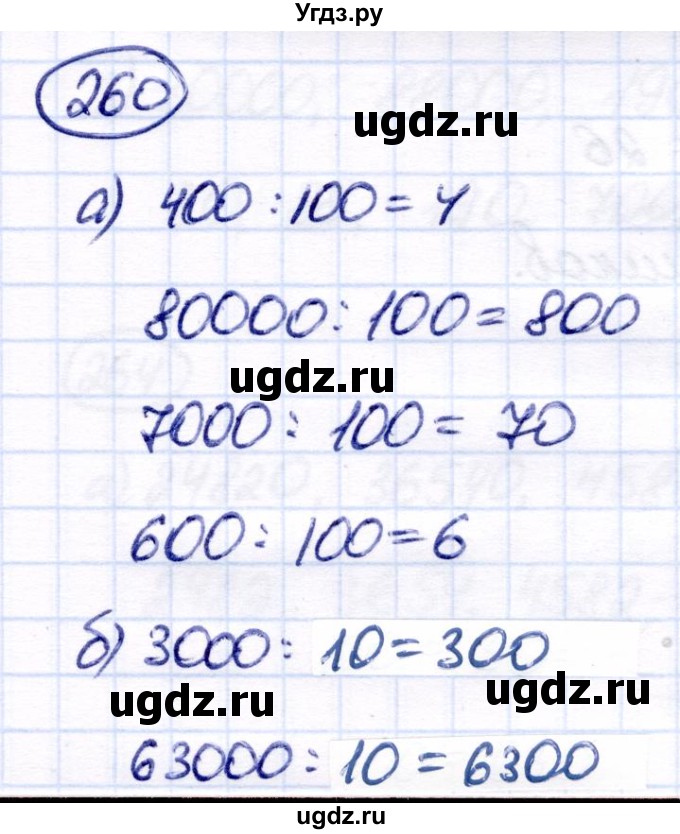 ГДЗ (Решебник) по математике 7 класс Алышева Т.В. / упражнение / 260