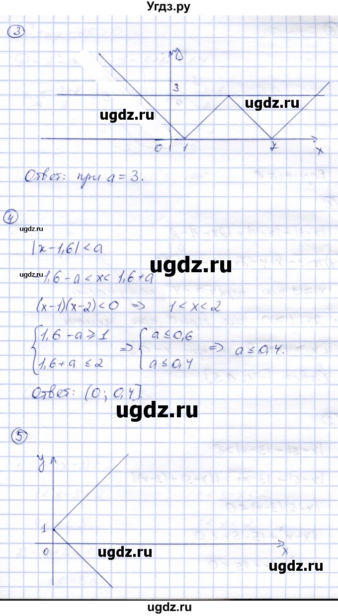 ГДЗ (Решебник) по алгебре 8 класс (дидактические материалы) Зив Б.Г. / самостоятельные работы / СР-5 / Вариант 7(продолжение 2)