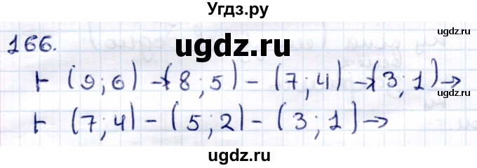 ГДЗ (Решебник) по информатике 6 класс Семёнов А.Л. / задача / 166