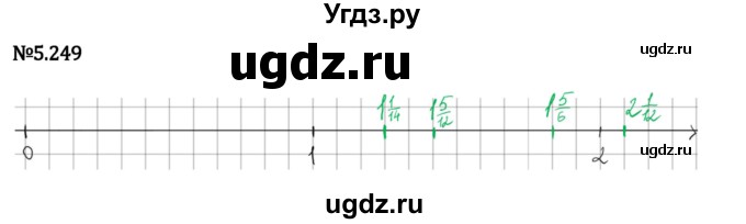 ГДЗ (Решебник к учебнику 2023) по математике 5 класс Виленкин Н.Я. / §5 / 5.249