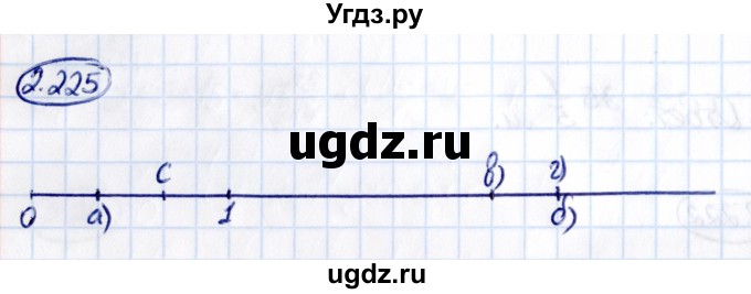 ГДЗ (Решебник к учебнику 2021) по математике 6 класс Виленкин Н.Я. / §2 / упражнение / 2.225