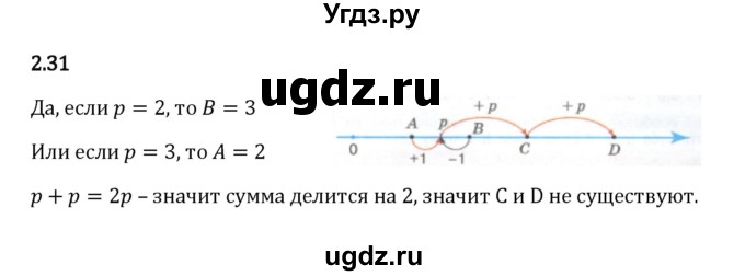 ГДЗ (Решебник к учебнику 2023) по математике 6 класс Виленкин Н.Я. / §2 / упражнение / 2.31