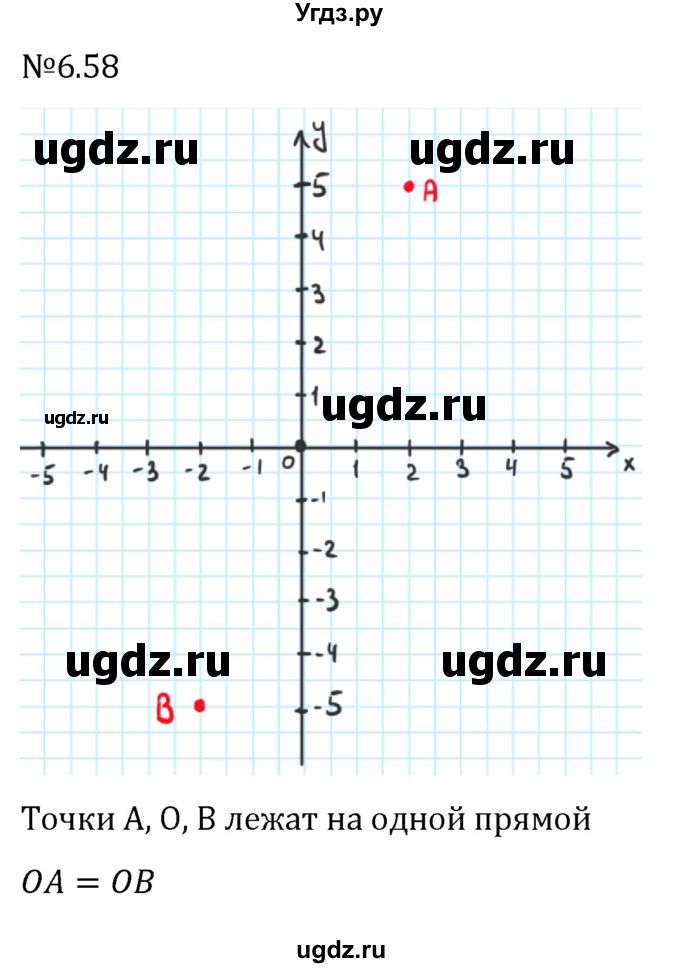 ГДЗ (Решебник к учебнику 2023) по математике 6 класс Виленкин Н.Я. / §6 / упражнение / 6.58