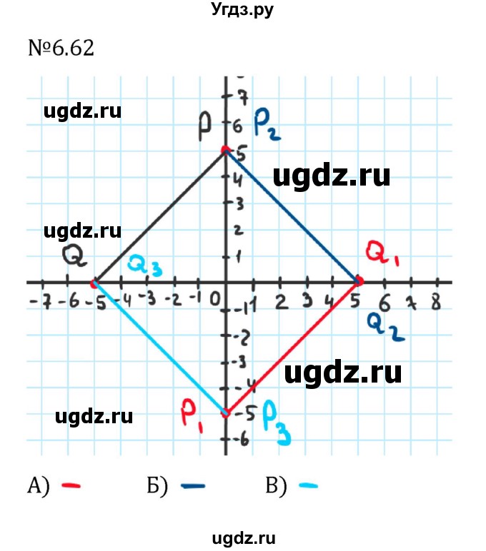 ГДЗ (Решебник к учебнику 2023) по математике 6 класс Виленкин Н.Я. / §6 / упражнение / 6.62