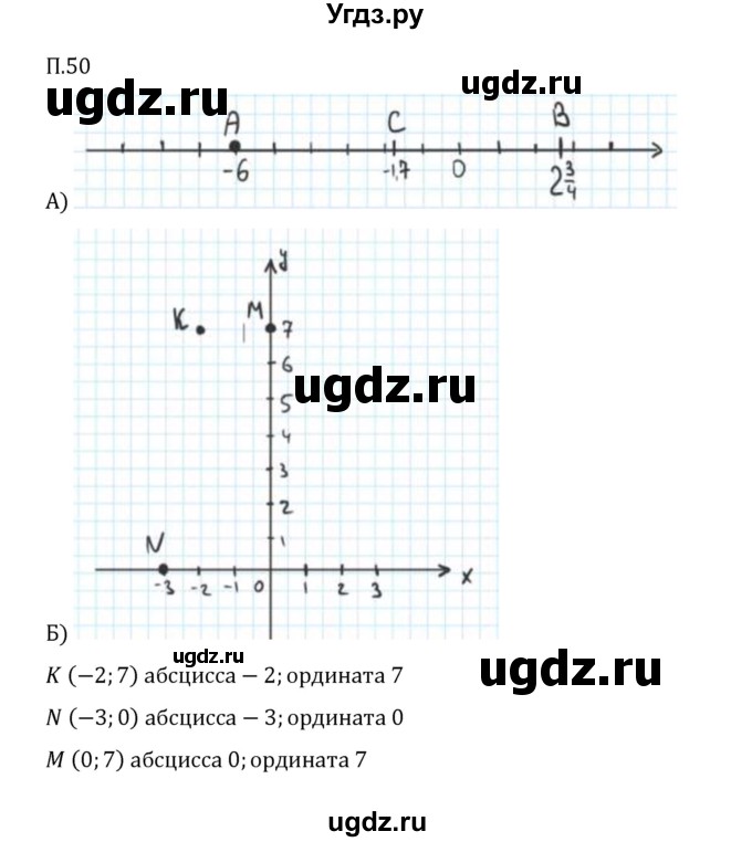 ГДЗ (Решебник к учебнику 2023) по математике 6 класс Виленкин Н.Я. / вопросы и задачи на повторение / задача / П.50
