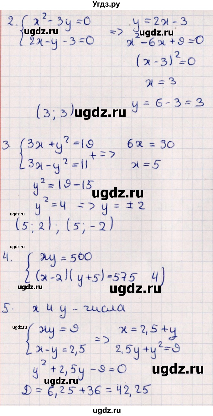 ГДЗ (Решебник) по алгебре 9 класс (контрольные измерительные материалы (ким)) Ю. А. Глазков / тест / тест 8 (вариант) / 1(продолжение 2)