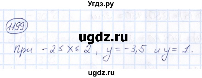 ГДЗ (Решебник) по математике 6 класс Абылкасымова А.Е. / упражнение / 1199
