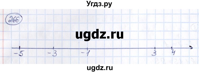 ГДЗ (Решебник) по математике 6 класс Абылкасымова А.Е. / упражнение / 266