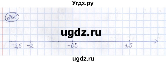 ГДЗ (Решебник) по математике 6 класс Абылкасымова А.Е. / упражнение / 268