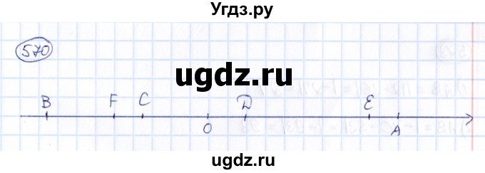 ГДЗ (Решебник) по математике 6 класс Абылкасымова А.Е. / упражнение / 570