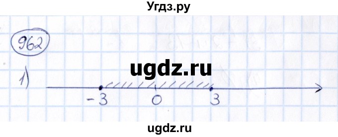 ГДЗ (Решебник) по математике 6 класс Абылкасымова А.Е. / упражнение / 962
