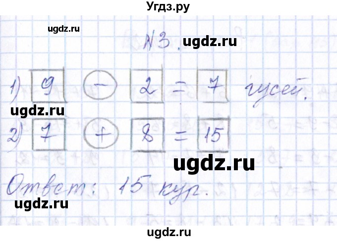 ГДЗ (Решебник) по математике 1 класс (контрольные работы) Рудницкая В.Н. / страница / 113(продолжение 2)