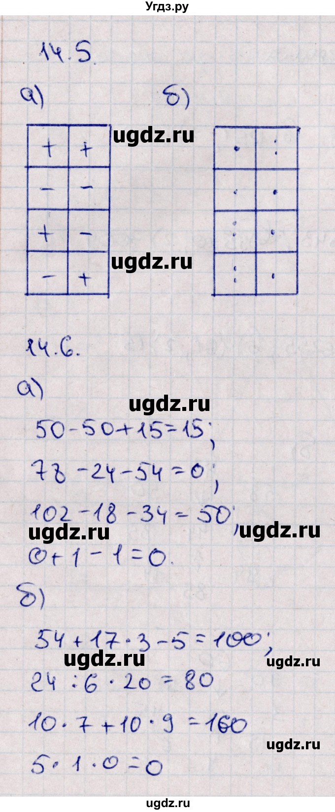 ГДЗ (Решебник) по математике 5 класс (рабочая тетрадь) Зубарева И.И. / тетрадь №1. страница / 47