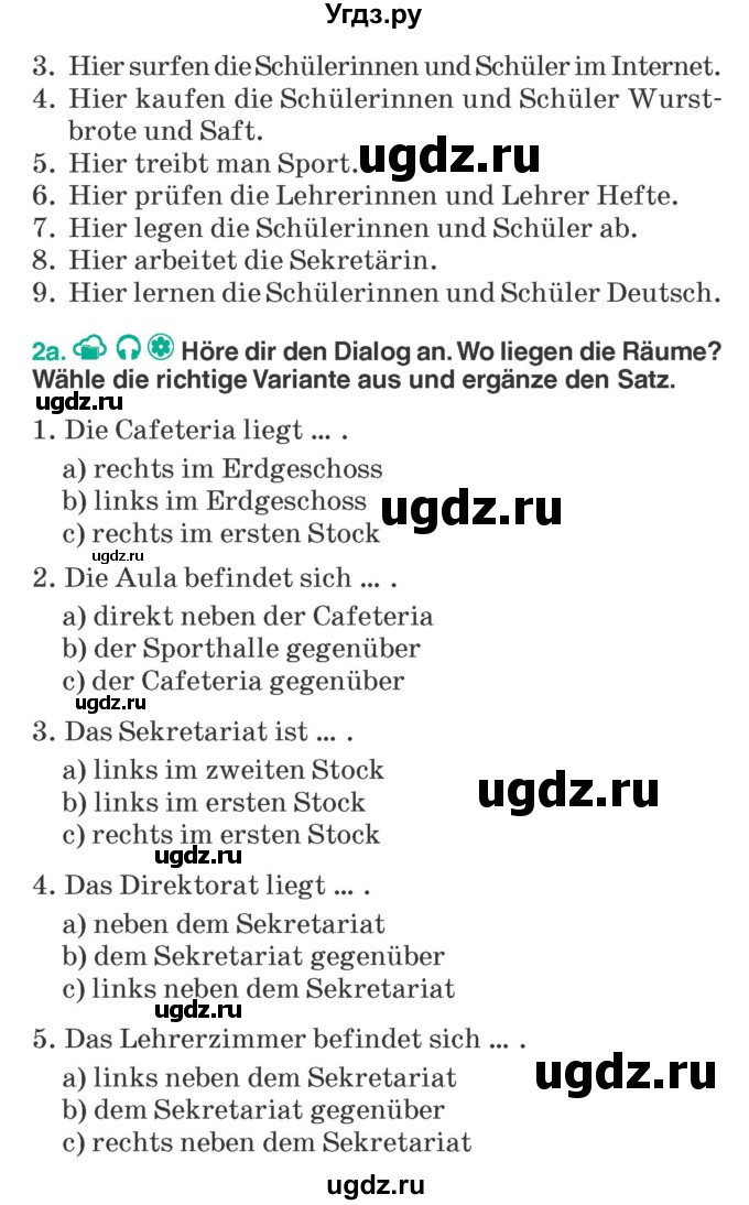 ГДЗ (Учебник) по немецкому языку 6 класс Зуевская Е.В. / часть 1. страница / 28-29
