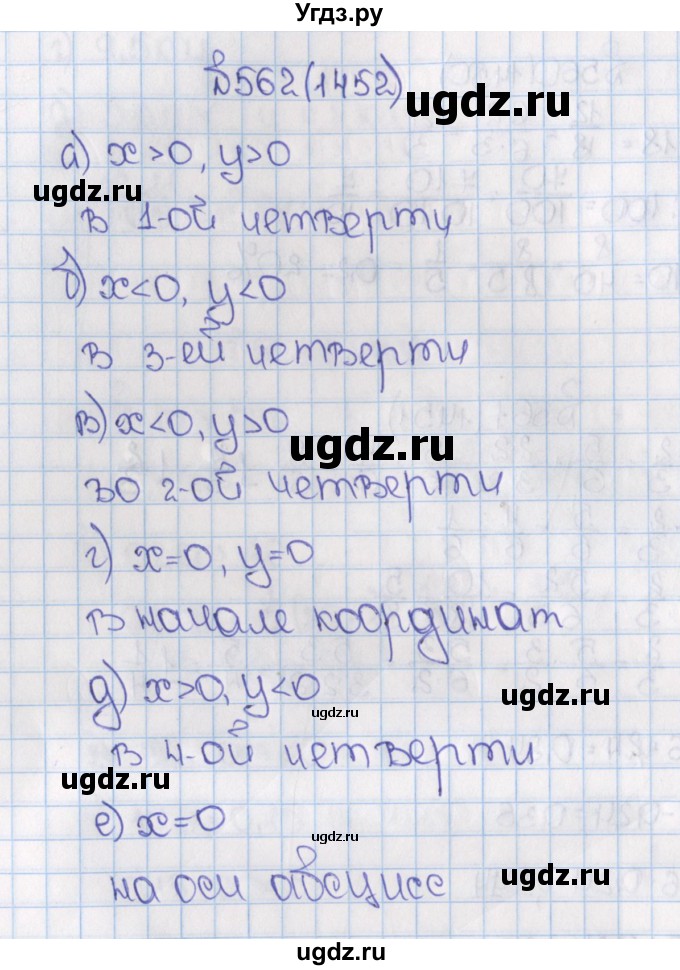 ГДЗ (Решебник №1) по математике 6 класс Н.Я. Виленкин / номер / 1452