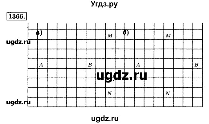 ГДЗ (Решебник №2) по математике 6 класс Н.Я. Виленкин / номер / 1366
