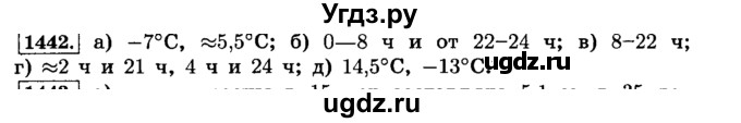 ГДЗ (Решебник №2) по математике 6 класс Н.Я. Виленкин / номер / 1442