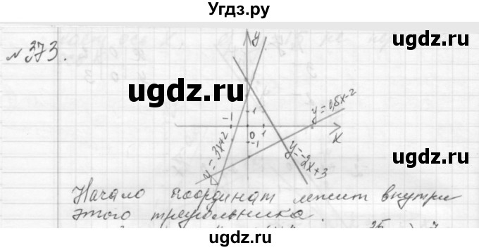 ГДЗ (Решебник №2 к учебнику 2015) по алгебре 7 класс Ю.Н. Макарычев / номер номер / 373