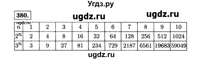 ГДЗ (Решебник №1 к учебнику 2015) по алгебре 7 класс Ю.Н. Макарычев / номер номер / 380