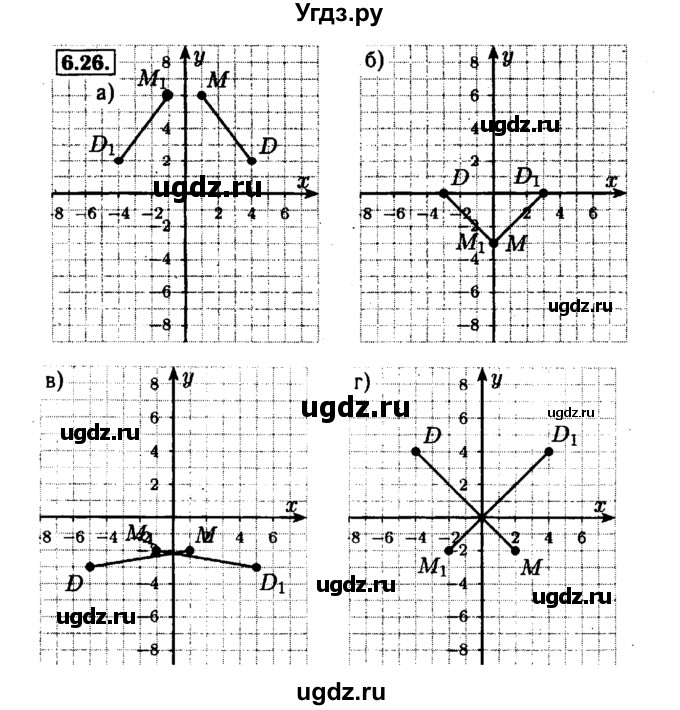 ГДЗ (Решебник №1 к задачнику 2015) по алгебре 7 класс (Учебник, Задачник) А.Г. Мордкович / §6 / 6.26
