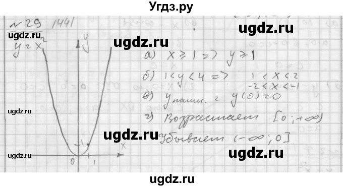 ГДЗ (Решебник №2 к задачнику 2015) по алгебре 7 класс (Учебник, Задачник) А.Г. Мордкович / повторение / 1.29