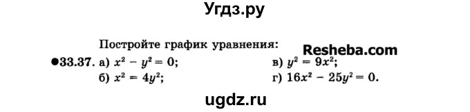 ГДЗ (Задачник 2015) по алгебре 7 класс (Учебник, Задачник) А.Г. Мордкович / §33 / 33.37