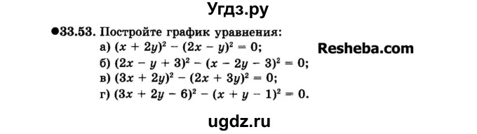 ГДЗ (Задачник 2015) по алгебре 7 класс (Учебник, Задачник) А.Г. Мордкович / §33 / 33.53