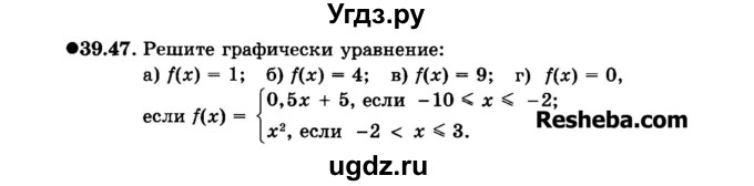 ГДЗ (Задачник 2015) по алгебре 7 класс (Учебник, Задачник) А.Г. Мордкович / §39 / 39.47