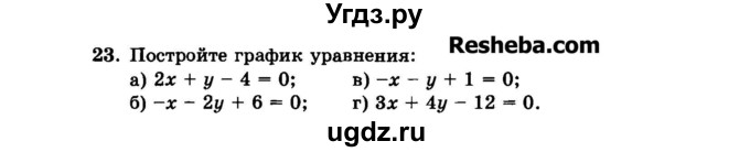 ГДЗ (Задачник 2015) по алгебре 7 класс (Учебник, Задачник) А.Г. Мордкович / повторение / 1.23