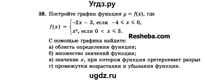 ГДЗ (Задачник 2015) по алгебре 7 класс (Учебник, Задачник) А.Г. Мордкович / повторение / 1.38